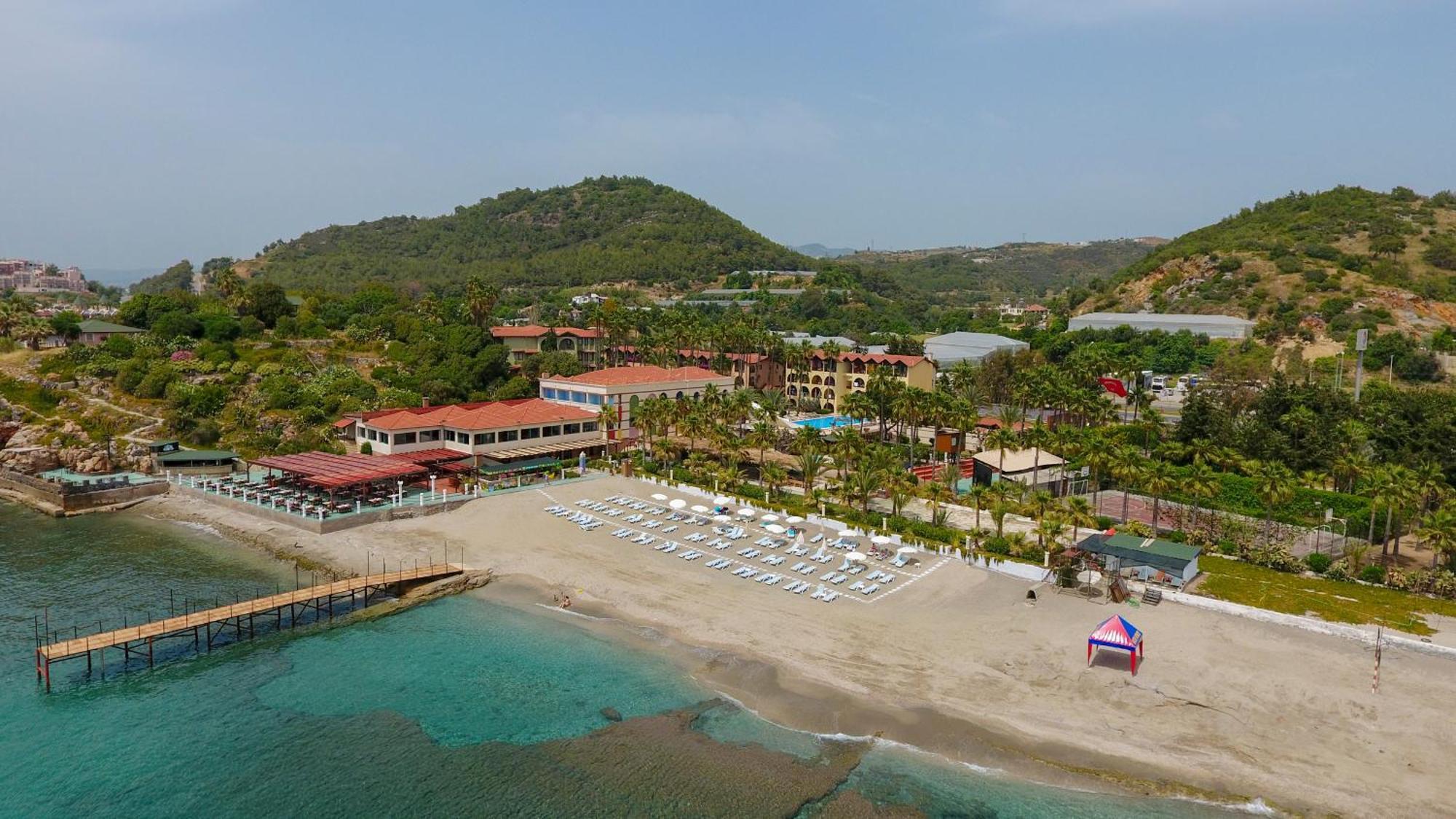 Club Tropical Beach Hotel Toslak Экстерьер фото